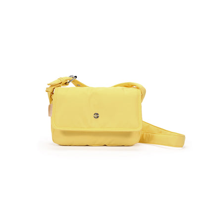(Durlapue) nylon material fashionable design solid color shoulder bag, simple crossbody bag
