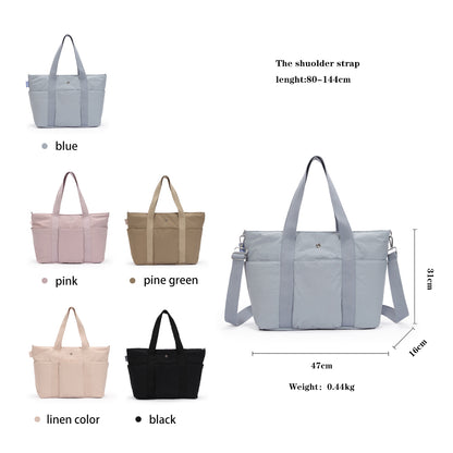 (Durlapue) Solid color laptop bag  casual crossbody/handbag, can hold a 13-inch laptop.