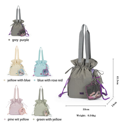 【Durlapue】Lightweight and casual design handbag/shoulder bag, can hold an 11-inch iPad.